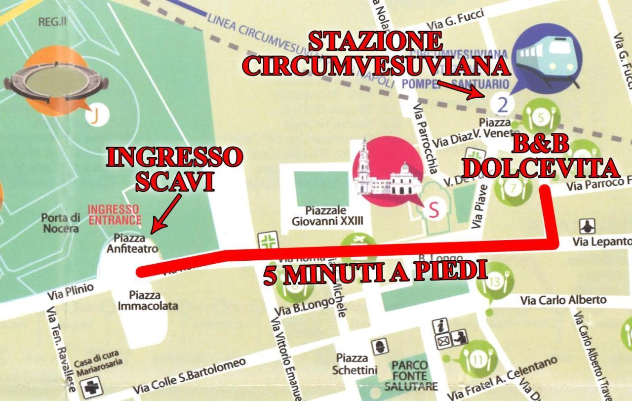 B&B Dolcevita Pompei Luaran gambar